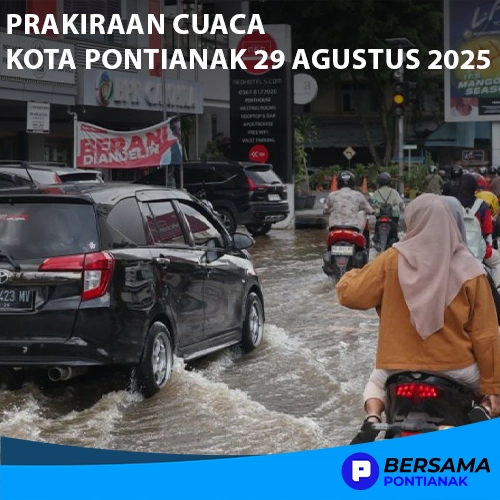 Prakiraan Cuaca Pontianak — 29 Agustus 2025