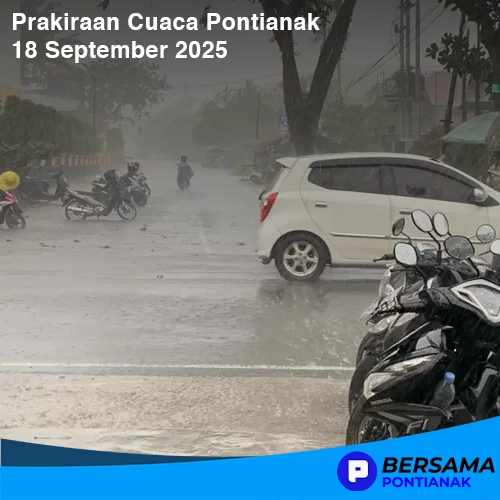Prakiraan Cuaca Pontianak, 18 September 2025