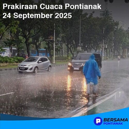 Prakiraan Cuaca Pontianak 24 September 2025