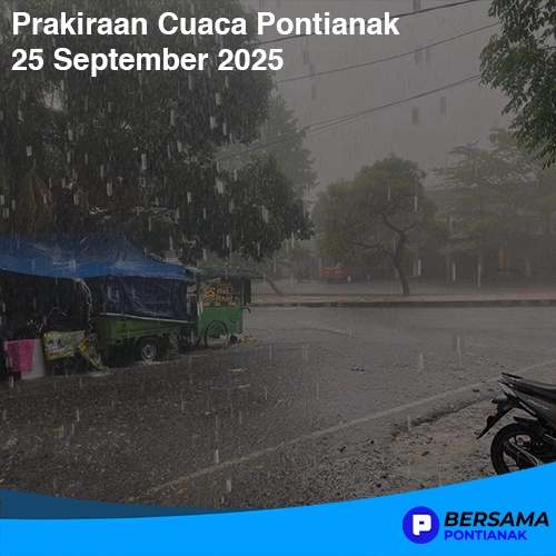 Prakiraan Cuaca Pontianak 25 September 2025