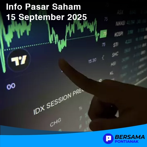 Pasar Saham 15 September 2025, IHSG Dekati Level 7.900