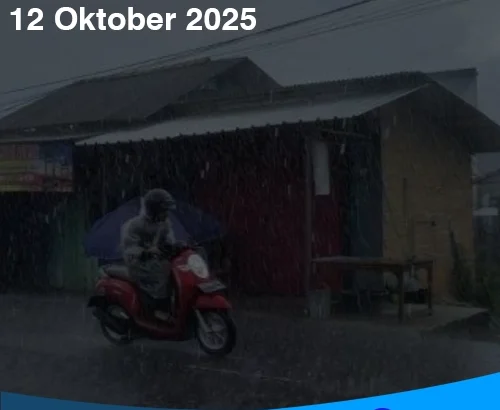Prakiraan Cuaca Pontianak 12 Oktober 2025: Awan Tebal Dominasi Langit