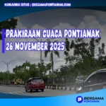 Cuaca Pontianak 26 November 2025
