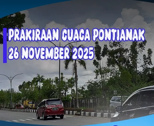 Cuaca Pontianak 26 November 2025