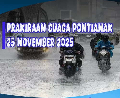 Cuaca Pontianak 25 November 2025