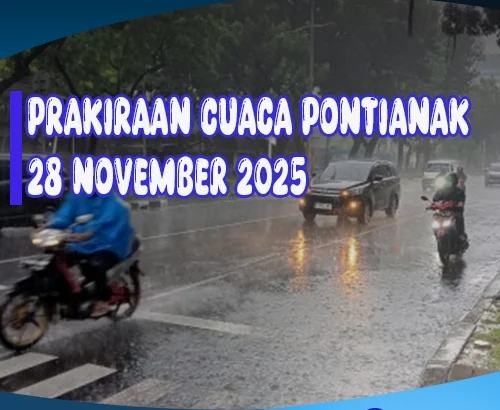 Cuaca Pontianak 28 November 2025