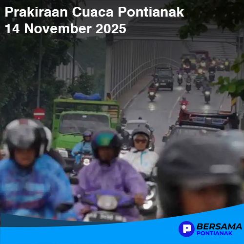 Prakiraan Cuaca Pontianak 14 November 2025