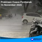 Cuaca Pontianak 15 November 2025